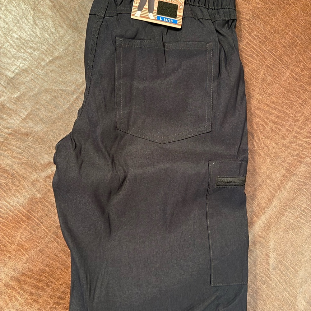 Weatherproof Kids Black Casual Pants